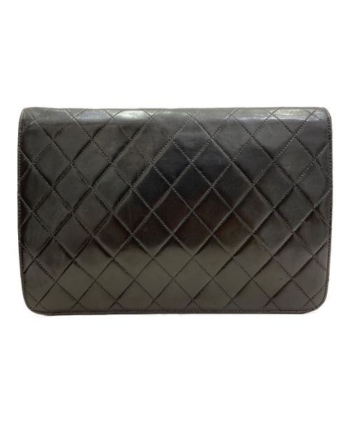 CHANEL（シャネル）CHANEL (シャネル) フラップチェーンショルダーバッグ ブラック サイズ:25の古着・服飾アイテム