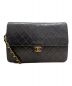 CHANEL（シャネル）の古着「フラップチェーンショルダーバッグ」｜ブラック