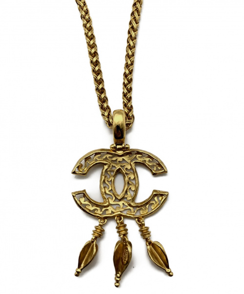 CHANEL（シャネル）CHANEL (シャネル) ヴィンテージココマークネックレス サイズ:-の古着・服飾アイテム