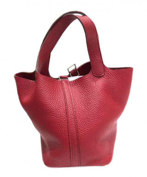 HERMES（エルメス）HERMES (エルメス) ピコタンロックPM レッド サイズ:PM トリヨンクレマンス □P(2012年)の古着・服飾アイテム