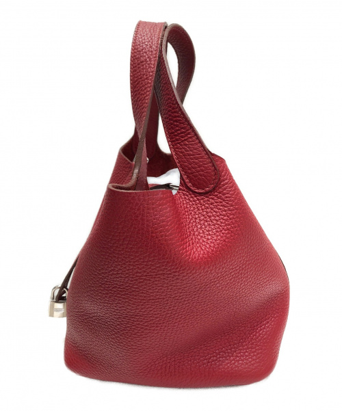 HERMES（エルメス）HERMES (エルメス) ピコタンロックPM レッド サイズ:PM トリヨンクレマンス □P(2012年)の古着・服飾アイテム