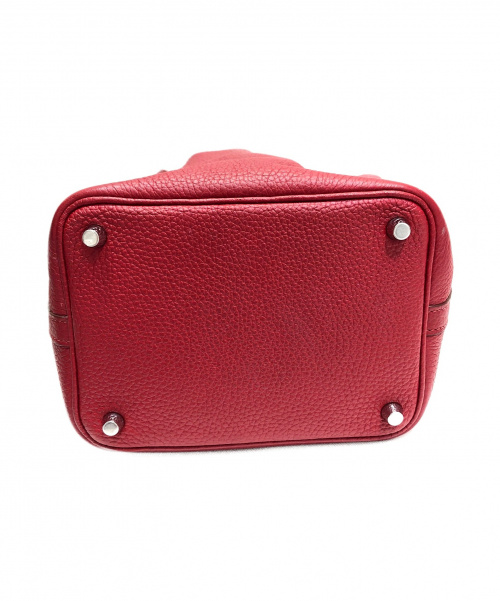 HERMES（エルメス）HERMES (エルメス) ピコタンロックPM レッド サイズ:PM トリヨンクレマンス □P(2012年)の古着・服飾アイテム