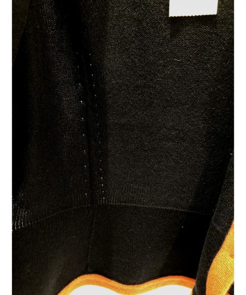 CHANEL（シャネル）CHANEL (シャネル) カシミヤセットアップスカート ネイビー×オレンジ サイズ:34の古着・服飾アイテム