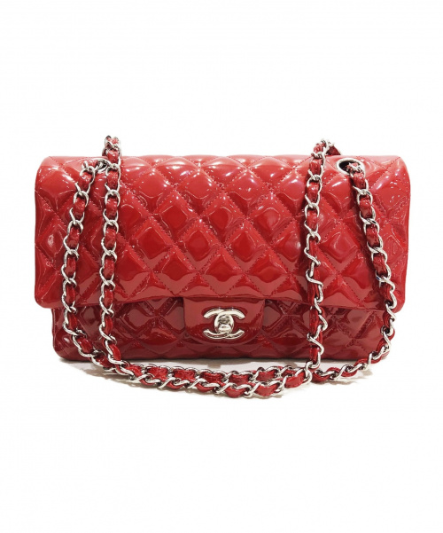 CHANEL（シャネル）CHANEL (シャネル) チェーンショルダーバッグ レッド サイズ:- マトラッセ 14414491の古着・服飾アイテム