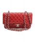 CHANEL（シャネル）の古着「チェーンショルダーバッグ」｜レッド