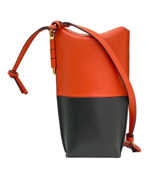 LOEWE（ロエベ）LOEWE (ロエベ) ゲートポケット オレンジ×ブラック サイズ:-の古着・服飾アイテム