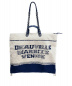 CHANEL (シャネル) ロゴラージショッピングバッグ ホワイト×ブルー サイズ:- AS0452 　2019年春夏コレクション：278000円