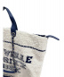 中古・古着 CHANEL (シャネル) ロゴラージショッピングバッグ ホワイト×ブルー サイズ:- AS0452 　2019年春夏コレクション：278000円