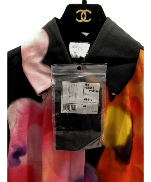 CHANEL（シャネル）CHANEL (シャネル) ノースリーブブラウス ブラック サイズ:44 タグ付の古着・服飾アイテム
