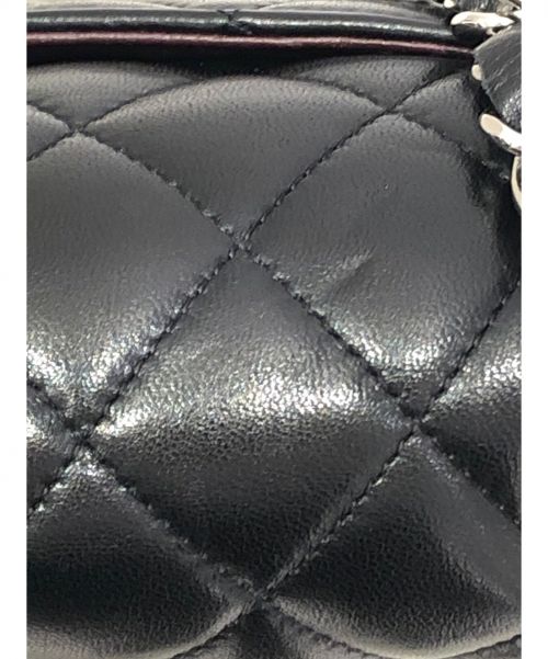 CHANEL（シャネル）CHANEL (シャネル) ダブルフラップマトラッセ ブラック サイズ:25の古着・服飾アイテム