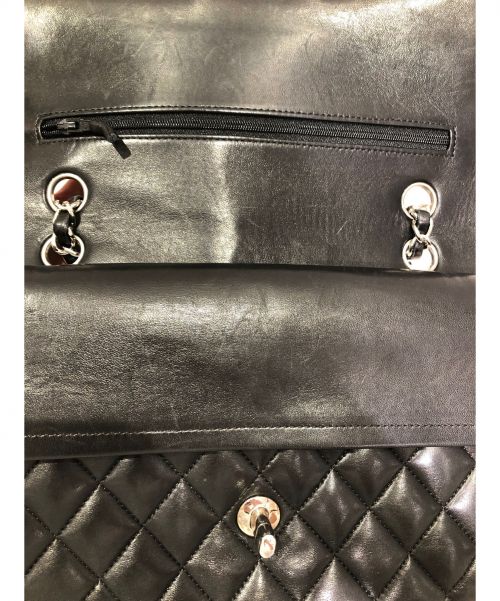 CHANEL（シャネル）CHANEL (シャネル) ダブルフラップマトラッセ ブラック サイズ:25の古着・服飾アイテム