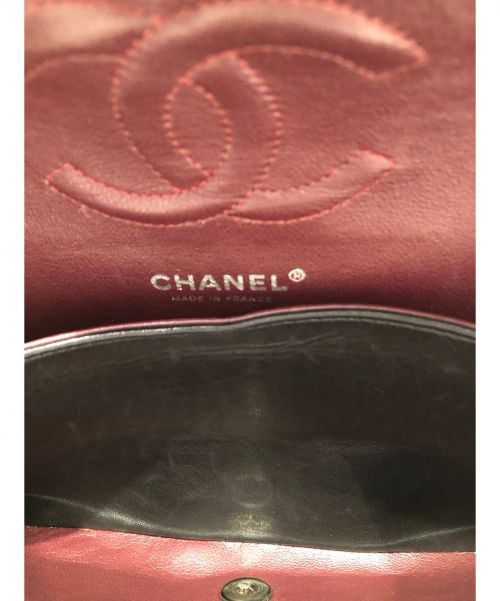 CHANEL（シャネル）CHANEL (シャネル) ダブルフラップマトラッセ ブラック サイズ:25の古着・服飾アイテム