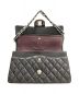 中古・古着 CHANEL (シャネル) ダブルフラップマトラッセ ブラック サイズ:25：448000円