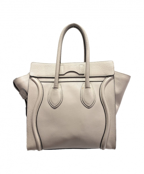 CELINE（セリーヌ）CELINE (セリーヌ) ラゲージマイクロショッパー ベージュ サイズ:-の古着・服飾アイテム