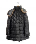MONCLERモンクレール）の古着「キルティングダウンコート」｜ブラック