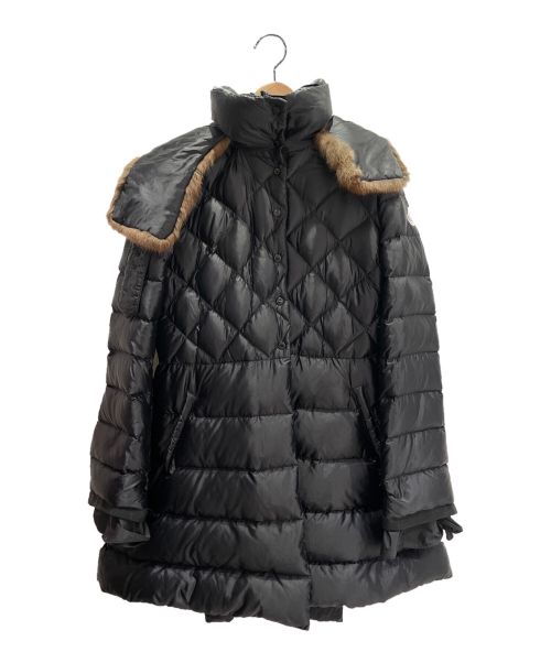 MONCLER（モンクレール）MONCLER (モンクレール) キルティングダウンコート ブラック サイズ:1の古着・服飾アイテム