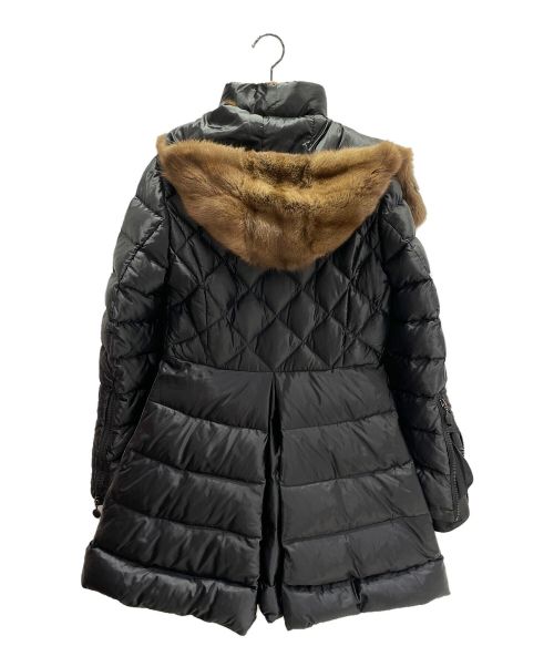 MONCLER（モンクレール）MONCLER (モンクレール) キルティングダウンコート ブラック サイズ:1の古着・服飾アイテム