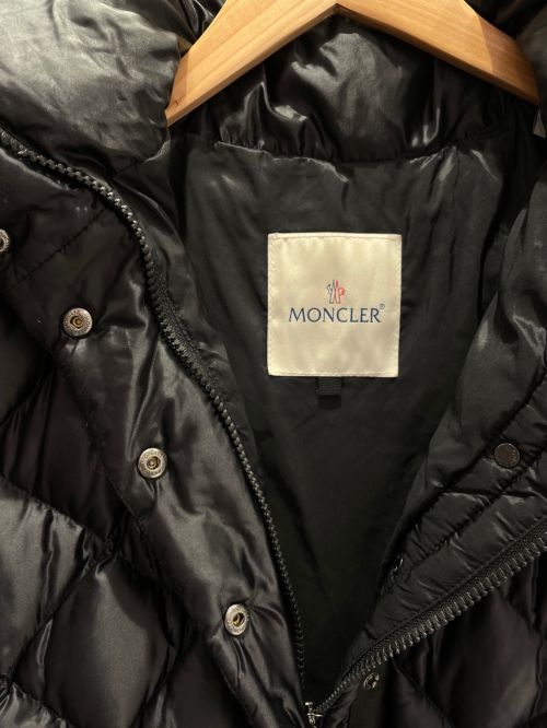 MONCLER（モンクレール）MONCLER (モンクレール) キルティングダウンコート ブラック サイズ:1の古着・服飾アイテム