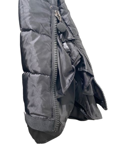 MONCLER（モンクレール）MONCLER (モンクレール) キルティングダウンコート ブラック サイズ:1の古着・服飾アイテム