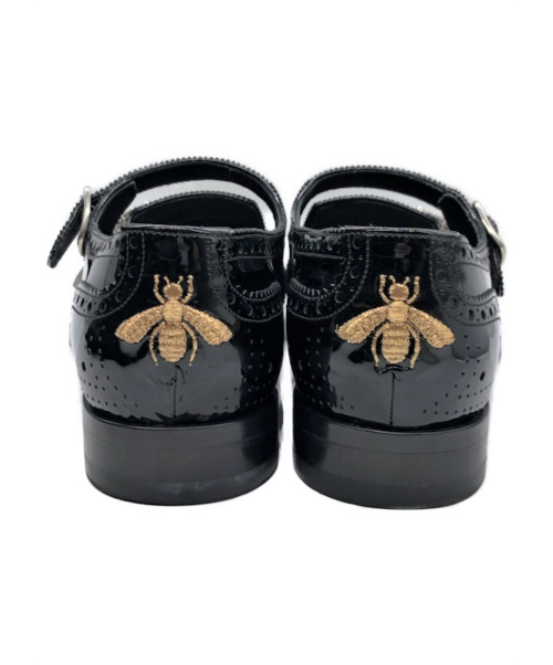 GUCCI（グッチ）GUCCI (グッチ) QUEERCORE BROGUE MONK SHOE ブラック サイズ:7 1/2 QUEERCORE BROGUE MONK SHOEの古着・服飾アイテム