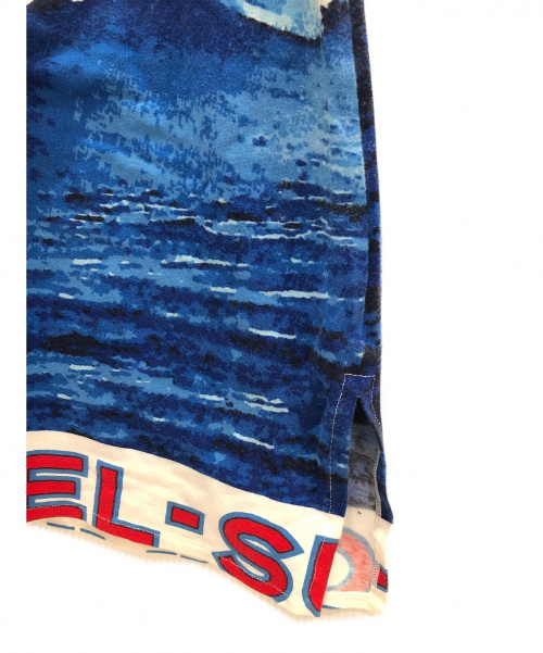 CHANEL（シャネル）CHANEL (シャネル) surf line cc logo sleeveless O ブルー サイズ:38の古着・服飾アイテム