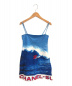 CHANEL（シャネル）の古着「surf line cc logo sleeveless O」｜ブルー