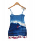 CHANEL (シャネル) surf line cc logo sleeveless O ブルー サイズ:38：69800円