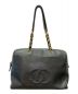 CHANEL（シャネル）の古着「チェーントートバッグ」｜ブラック