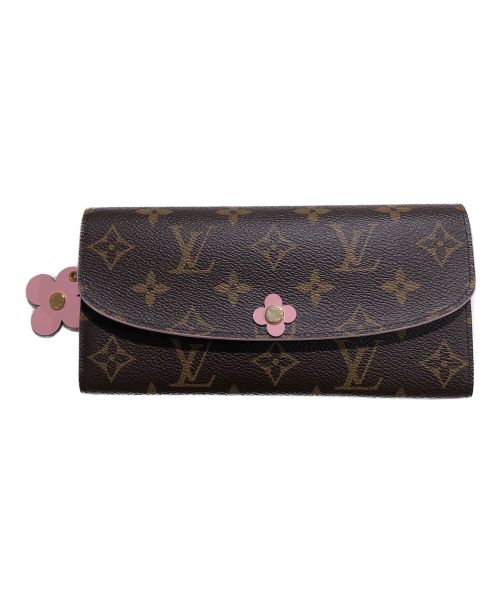 LOUIS VUITTON（ルイ ヴィトン）LOUIS VUITTON (ルイ ヴィトン) ポルトフォイユ・エミリー ブラウン サイズ:-の古着・服飾アイテム