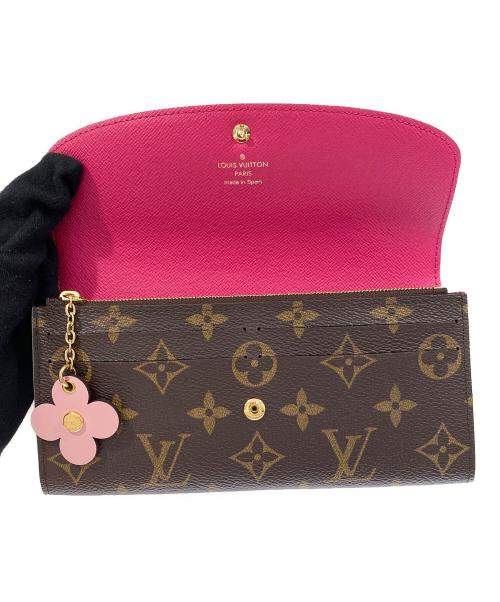 LOUIS VUITTON（ルイ ヴィトン）LOUIS VUITTON (ルイ ヴィトン) ポルトフォイユ・エミリー ブラウン サイズ:-の古着・服飾アイテム