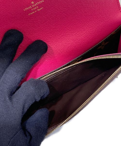 LOUIS VUITTON（ルイ ヴィトン）LOUIS VUITTON (ルイ ヴィトン) ポルトフォイユ・エミリー ブラウン サイズ:-の古着・服飾アイテム
