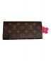 LOUIS VUITTON (ルイ ヴィトン) ポルトフォイユ・エミリー ブラウン サイズ:-：47800円