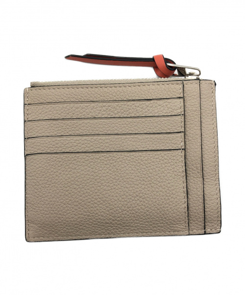 LOEWE（ロエベ）LOEWE (ロエベ) コインカードホルダー ライトオーツ×ハニー サイズ:- フラグメントケースの古着・服飾アイテム