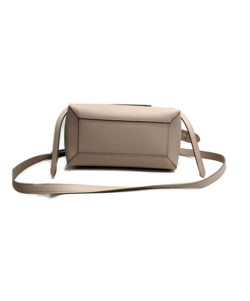 CELINE（セリーヌ）CELINE (セリーヌ) ベルトバッグ ライトト‐プ サイズ:マイクロ マイクロの古着・服飾アイテム