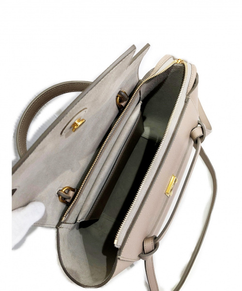 CELINE（セリーヌ）CELINE (セリーヌ) ベルトバッグ ライトト‐プ サイズ:マイクロ マイクロの古着・服飾アイテム
