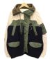sacai（サカイ）の古着「CABLE KNIT × MA-1 JACKET」｜アイボリー×オリーブ×ネイビー