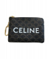 CELINE（セリーヌ）の古着「フック付きカード＆コインポーチ」｜ブラウン