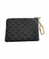 CELINE (セリーヌ) フック付きカード＆コインポーチ ブラウン サイズ:- トリオンフ：34800円