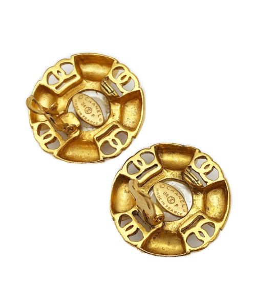 CHANEL（シャネル）CHANEL (シャネル) ココマークFパールイヤリング サイズ:-の古着・服飾アイテム