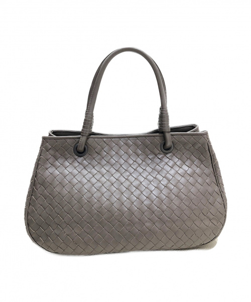 BOTTEGA VENETA（ボッテガベネタ）BOTTEGA VENETA (ボッテガベネタ) サッチェル ブラウン サイズ:- イントレチャートの古着・服飾アイテム