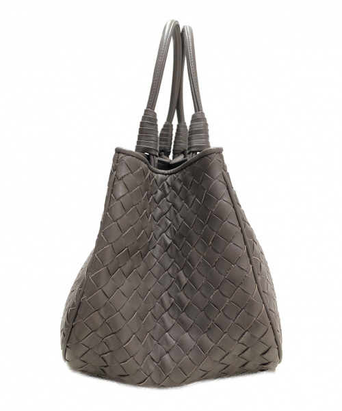BOTTEGA VENETA（ボッテガベネタ）BOTTEGA VENETA (ボッテガベネタ) サッチェル ブラウン サイズ:- イントレチャートの古着・服飾アイテム