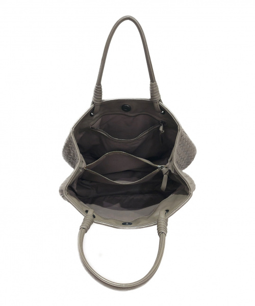 BOTTEGA VENETA（ボッテガベネタ）BOTTEGA VENETA (ボッテガベネタ) サッチェル ブラウン サイズ:- イントレチャートの古着・服飾アイテム