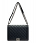 CHANEL (シャネル) ボーイシャネル ブラック サイズ:30 シルバー金具：498000円