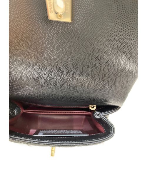 CHANEL（シャネル）CHANEL (シャネル) トップハンドルミニ ブラック サイズ:-の古着・服飾アイテム