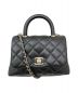 CHANEL（シャネル）の古着「トップハンドルミニ」｜ブラック
