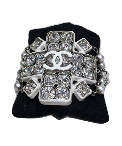 CHANEL（シャネル）CHANEL (シャネル) ラインストーンブレスレット サイズ:-の古着・服飾アイテム