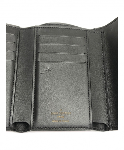 LOUIS VUITTON（ルイ ヴィトン）LOUIS VUITTON (ルイ ヴィトン) ポルトフォイユ カプシーヌ コンパクト ブラック サイズ:-の古着・服飾アイテム