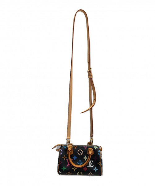 LOUIS VUITTON（ルイ ヴィトン）LOUIS VUITTON (ルイ ヴィトン) ミニスピーディ ブラック サイズ:- モノグラム・マルチカラー　M92644の古着・服飾アイテム