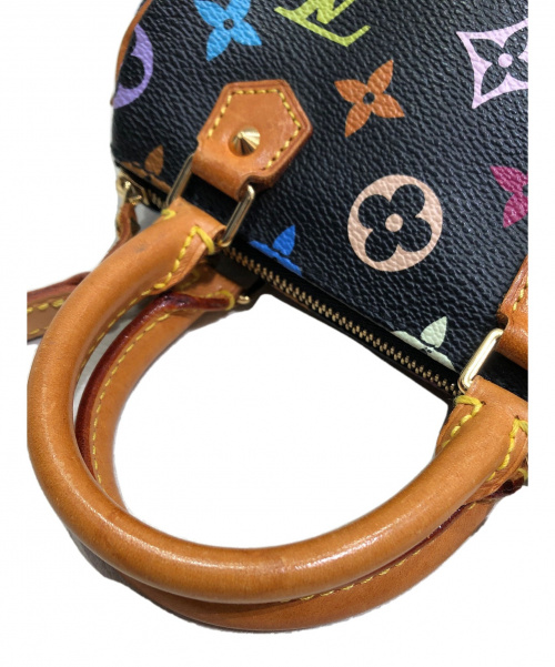 LOUIS VUITTON（ルイ ヴィトン）LOUIS VUITTON (ルイ ヴィトン) ミニスピーディ ブラック サイズ:- モノグラム・マルチカラー　M92644の古着・服飾アイテム