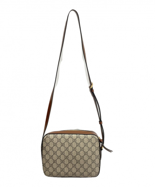 GUCCI（グッチ）GUCCI (グッチ) ホースビット1955スモールショルダーバッグ ブラウン×ベージュ サイズ:- ＧＧスプリームキャンバスの古着・服飾アイテム